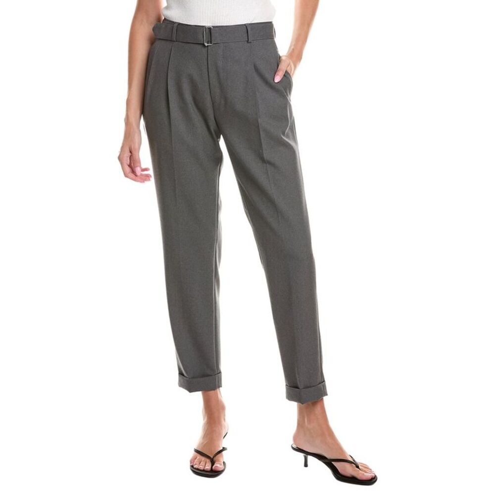 Officine Générale Womens Officine Generale Pierre Wool Pant, Gray
